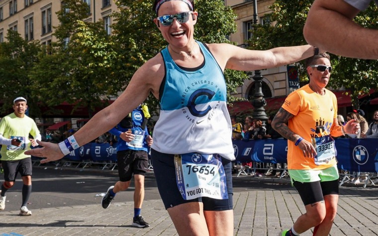 Se detuvo en pleno maratón para salvar una vida