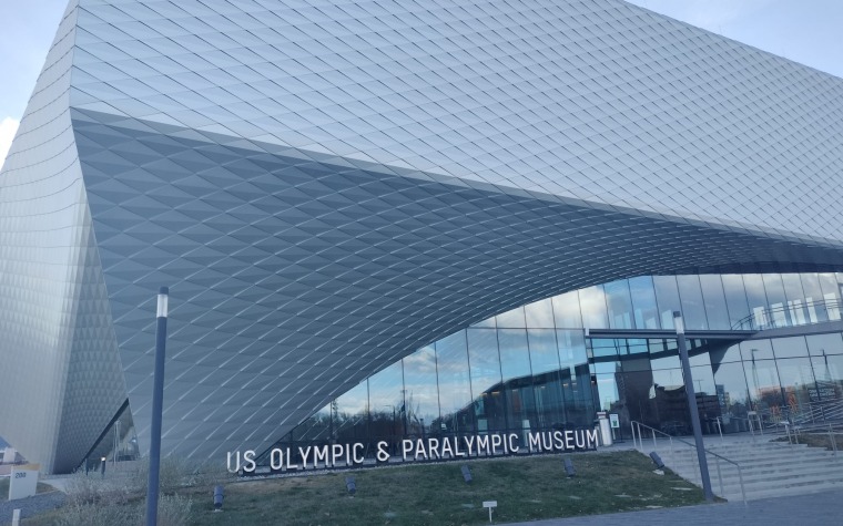 De oro el Museo Olímpico en Colorado Springs